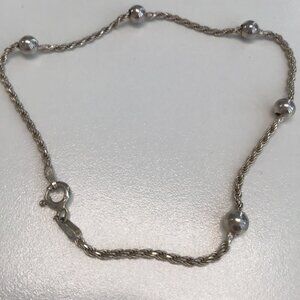 Italian silver bracelet